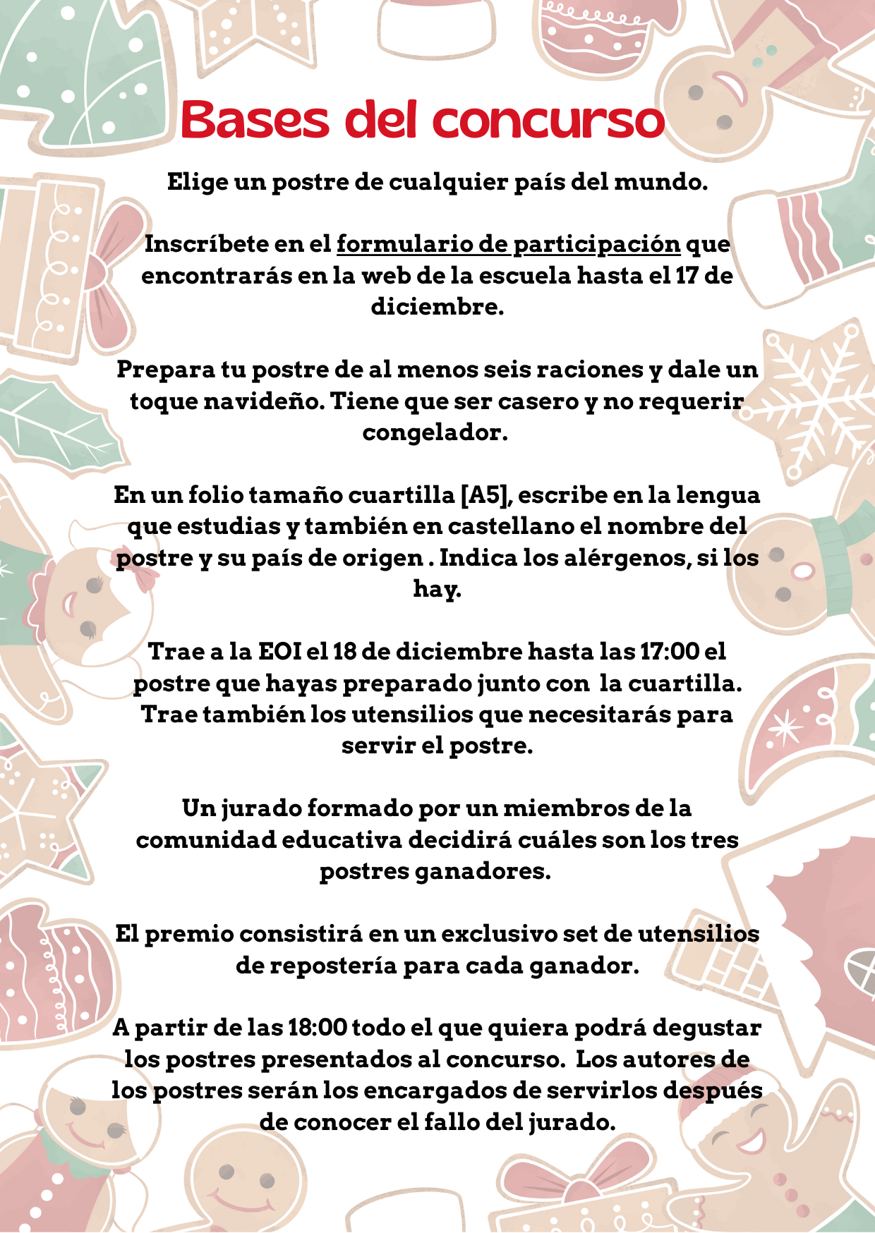 Concurso de postres Navideños (1)