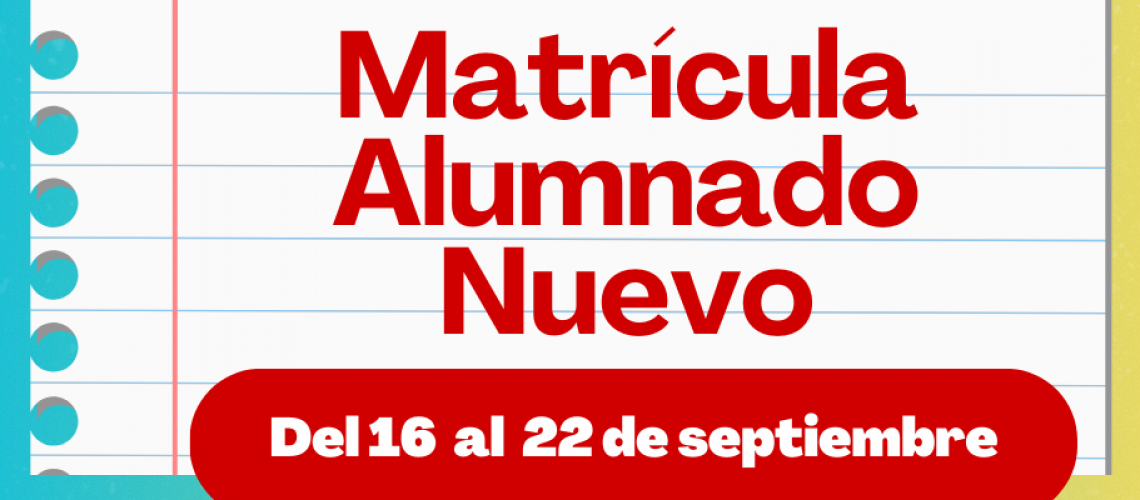Segundo plazo de matrícula abierta (1)
